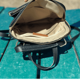 inside leather convertible backpack