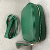 Italian leather crossbody bag in Australia