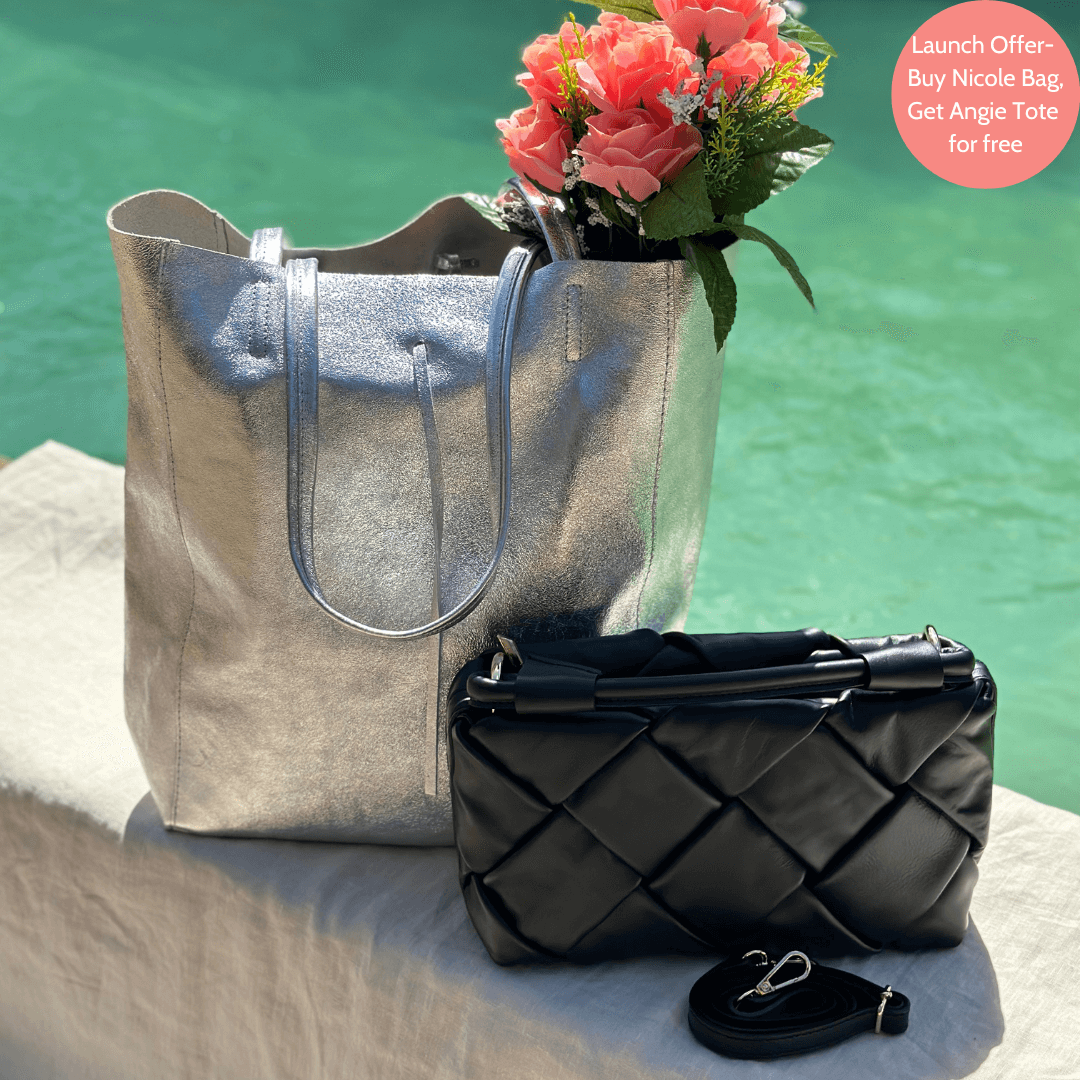 Trendy Handmade Camera Style Bag Beautiful Italian Leather Tassel Crossbody  Shoulder Handbag