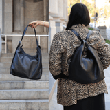 Leather convertible backpack handbag australia