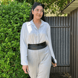 Ella Womens Leather Wrap Around Belt