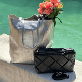 Womens Italian Leather Woven Bag Australia