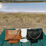 Womens leather cross body bag australia