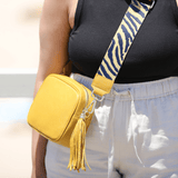 Silvia leather crossbody bag