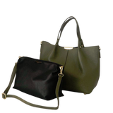 Nina Leather Tote Bag