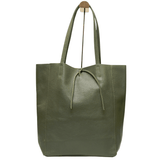 Angie Leather Tote Bag