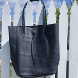 Angie Leather Tote Bag