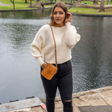 Maya Leather Pocket Bag