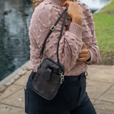 Maya Leather Pocket Bag