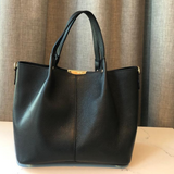 Nina Leather Tote Bag