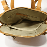 Italian leather backpack