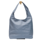 Soft Blue leather shoulder bag