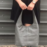 Grey leather shoulder bag australia
