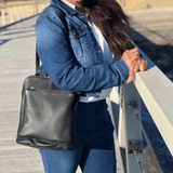 Small Leather Backpack