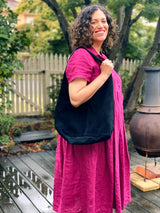 Michaela Soft Suede Hobo