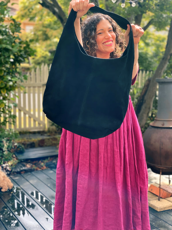 Michaela Soft Suede Hobo