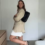 Monica Leather Shoulder Bag