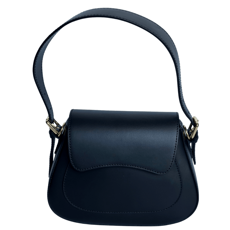 Black wide strap crossbody bag Australia