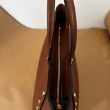 Judy Leather Work Tote Bag