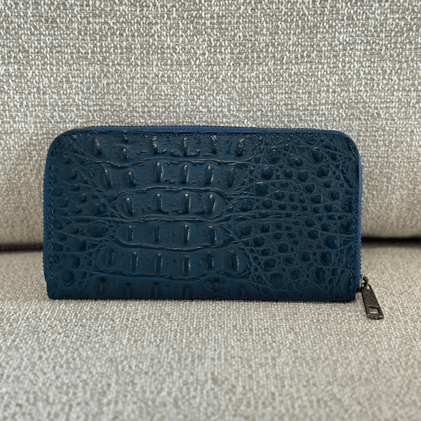 Croc embossed leather wallet in Australia