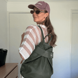 Viola Womens Leather Backpack