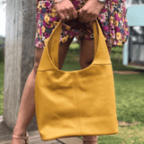 Anna Leather Shoulder Bag