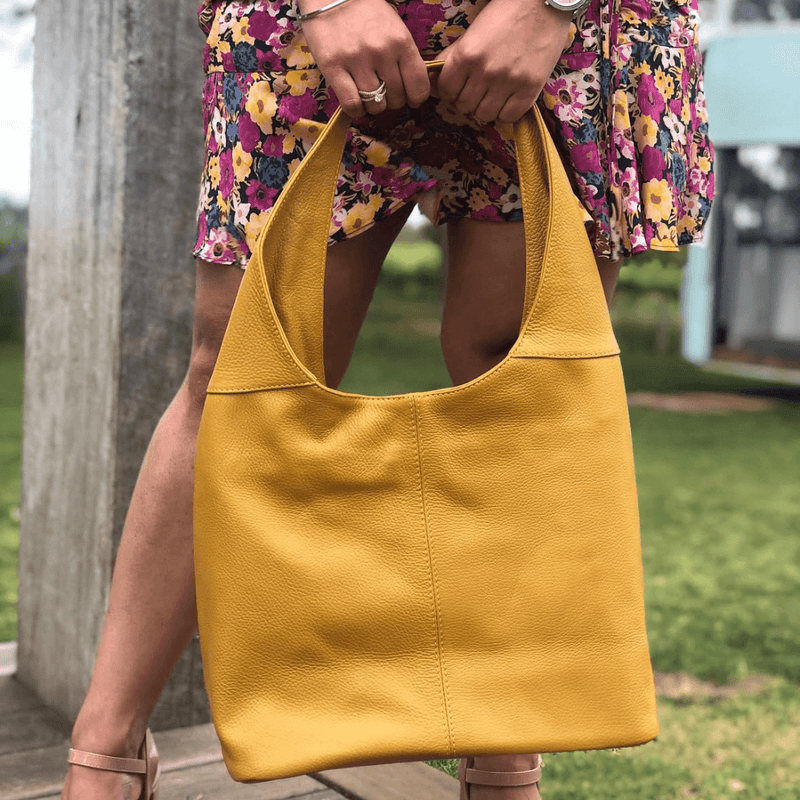 Anna Leather Shoulder Bag