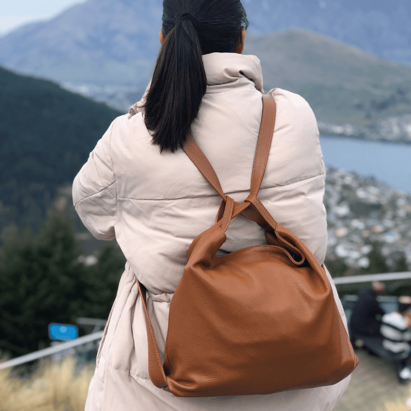 convertible leather backpack australia Convertible Backpack Handbag | Italian Leather Backpack