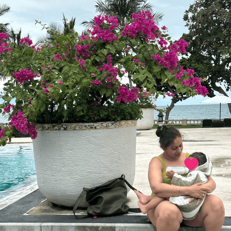 Olive green leather convertible bag