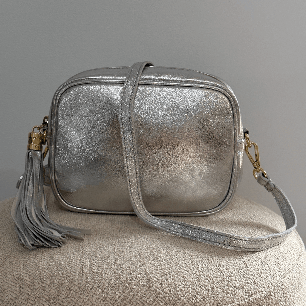 Silver sales cross body