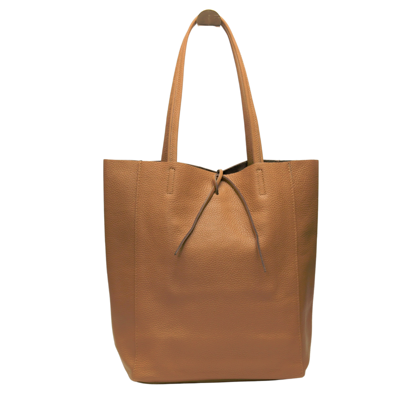 Angie Leather Tote Bag