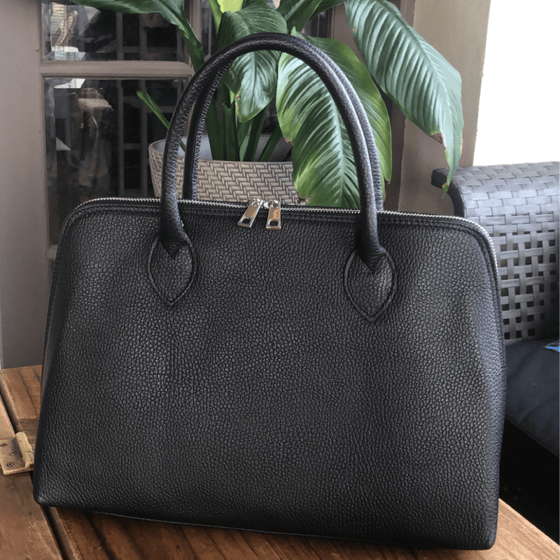 Black leather bags Australia