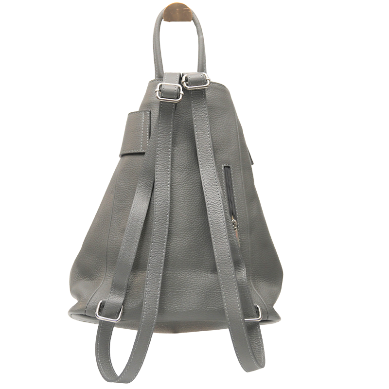 Womens Leather Backpack Pebbled Leather Backpack Viola Mimi Coco
