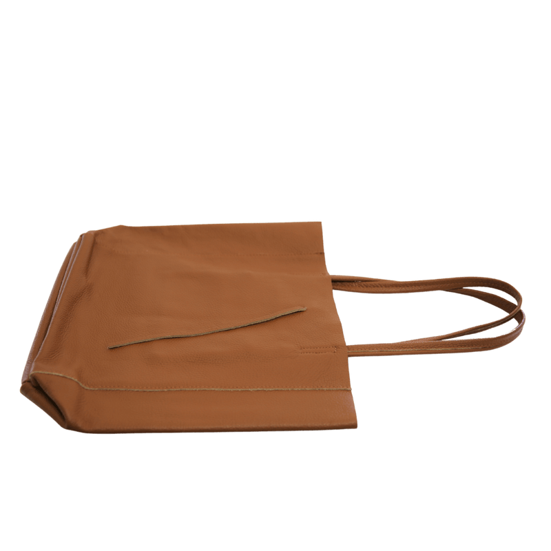 leather shopper bag