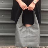 Grey leather shoulder bag australia 