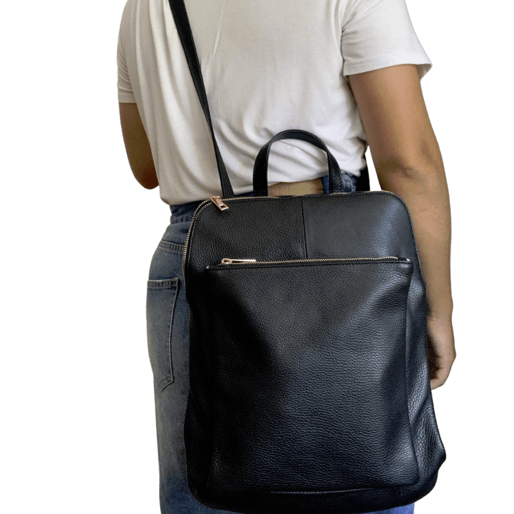 convertible leather backpack australia Zamina Convertible Backpack in South Australia