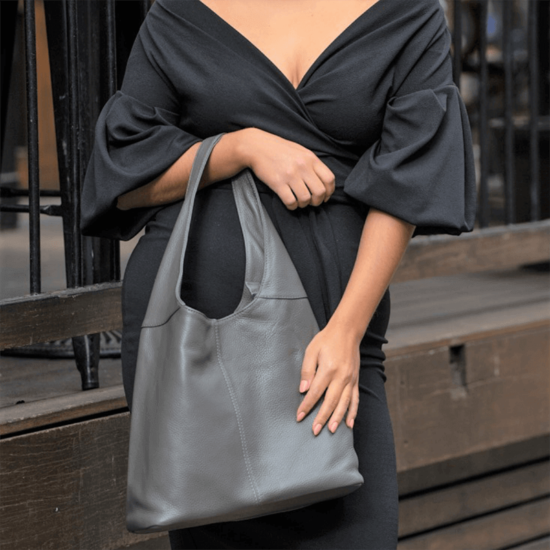 Leather Shoulder Bag Soft Leather Shoulder Bag Anna Mimi Coco