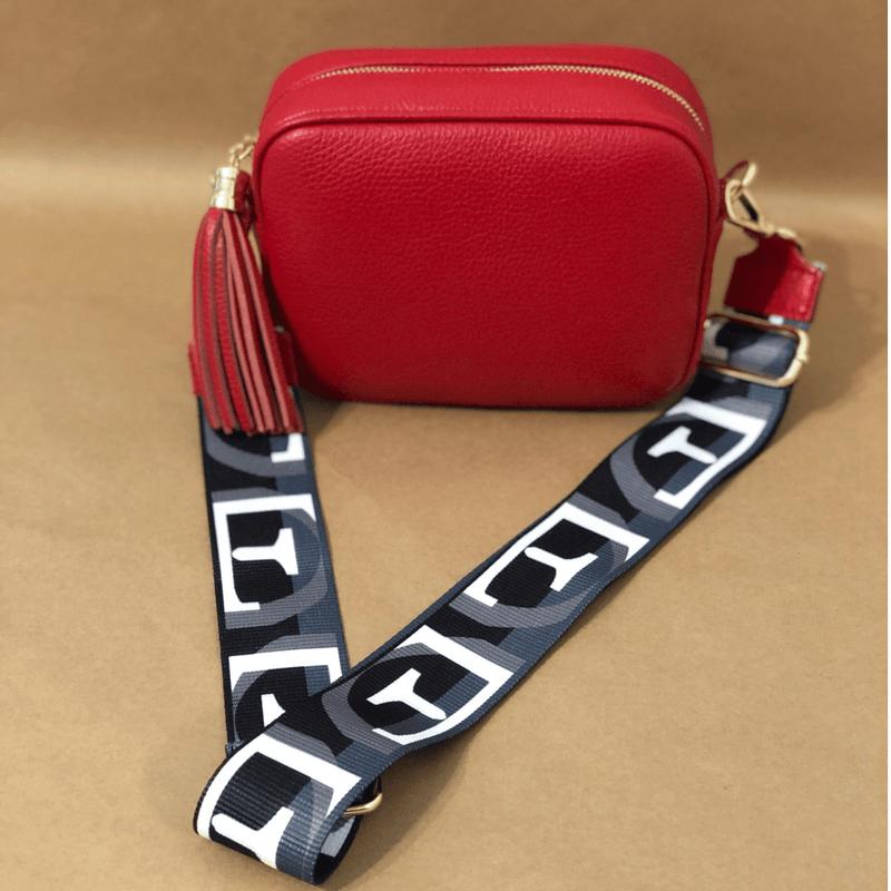 Crossbody with top wide strap
