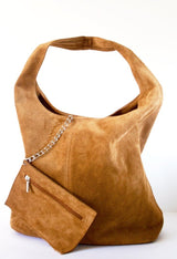 Michaela Soft Suede Hobo